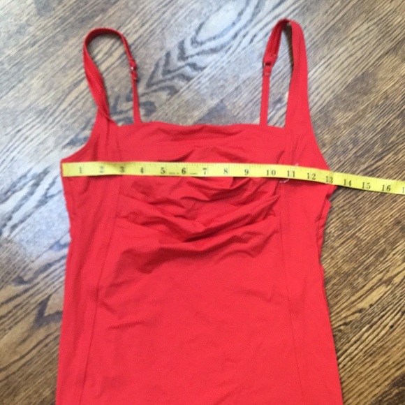 Calvin Klein Red Two Piece Tankini Swim Suit - Picture 9 of 12